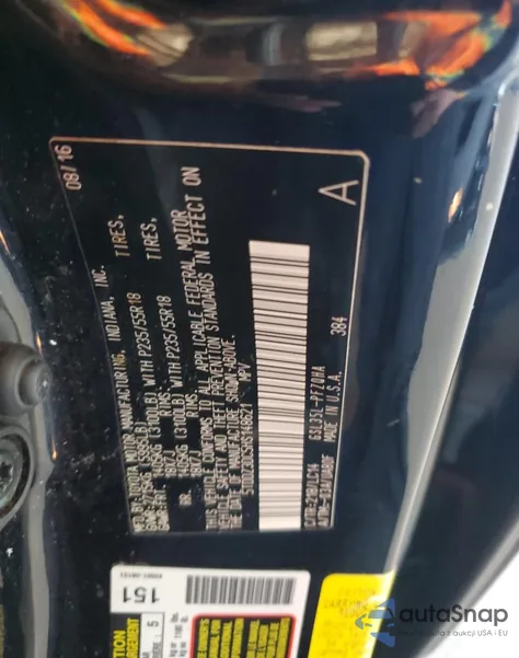 2017 Toyota Sienna Xle z USA, uszkodzony, nr VIN 5TDDZ3DC5HS148621